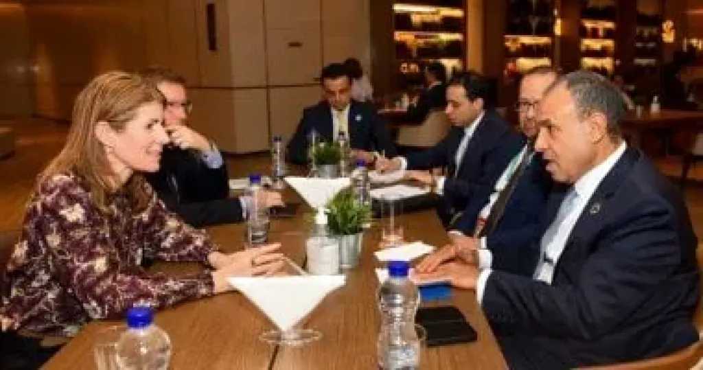 وزير الخارجية يلتقى وزيرة الدولة البريطانية للتنمية الدولية والشئون الأفريقية