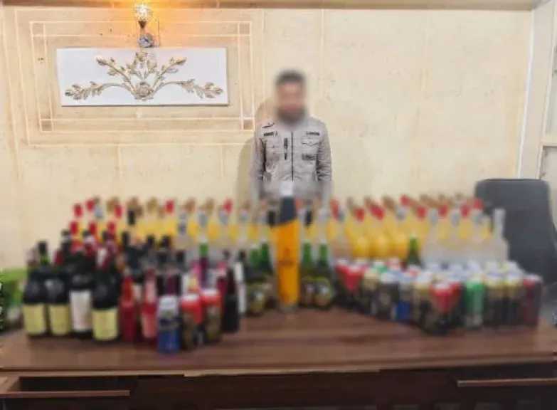 ضبط شخص بالدقهلية بتهمة بيع مشروبات كحولية مغشوشة بدون ترخيص