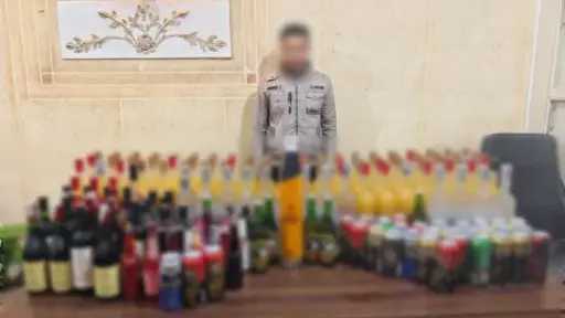 ضبط شخص بالدقهلية بتهمة بيع مشروبات كحولية مغشوشة... ضبط شخص بالدقهلية بتهمة بيع مشروبات كحولية مغشوشة بدون ترخيص