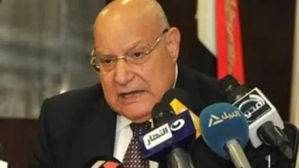 وفاة إبراهيم الدميري وزير النقل الأسبق