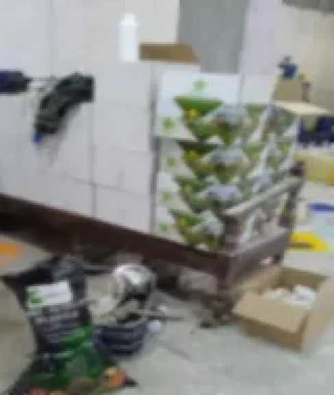 ضبط مصنع غير مرخص لإنتاج الأسمدة والمخصبات الزراعية المغشوشة بالمنوفية