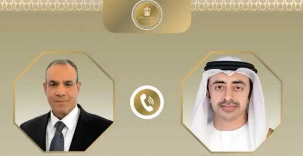 وزير الخارجية ونظيره الإماراتي يبحثان مستجدات الأوضاع الإقليمية
