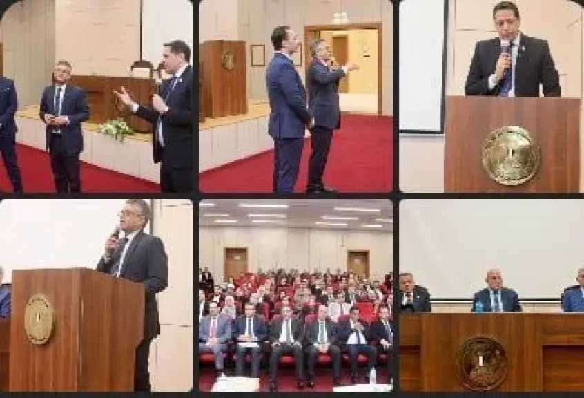 رئيس هيئة النيابة الإدارية يشهد فعاليات إطلاق مشروع فكر جديد