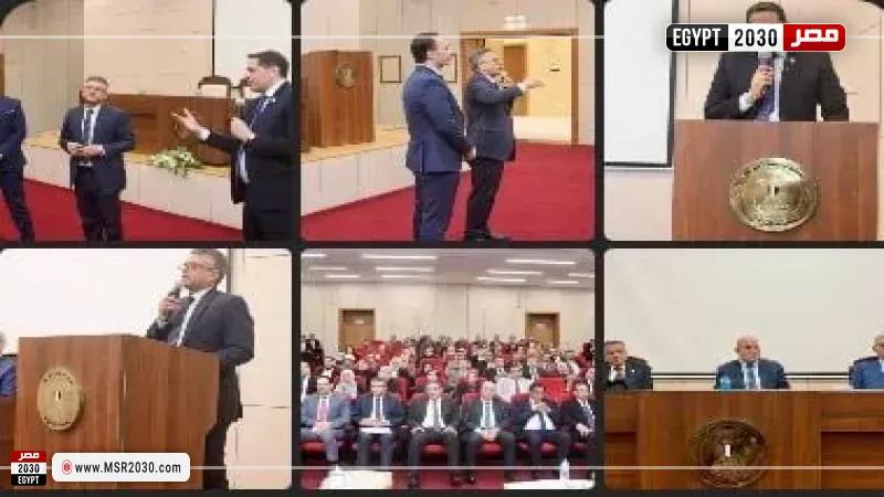 رئيس هيئة النيابة الإدارية يشهد فعاليات إطلاق مشروع فكر جديد