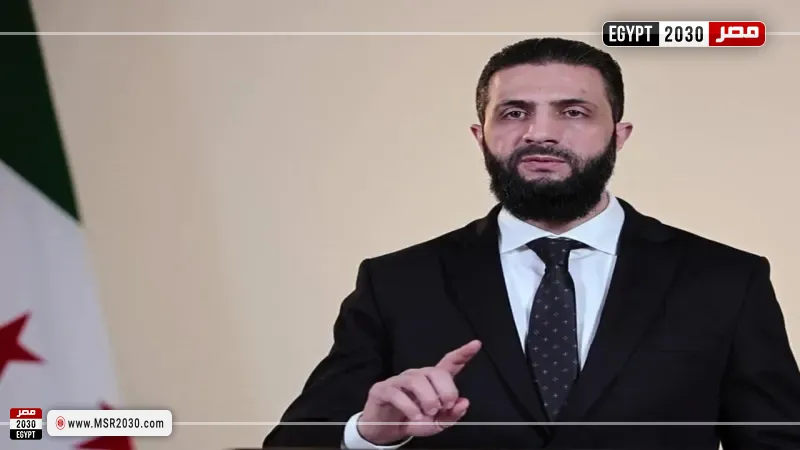  الرئيس السوري أحمد الشرع