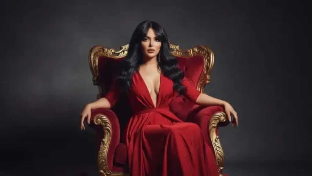 حورية فرغلي تتألق باللون الأحمر في جلسة تصوير خاصة بعيد الحب