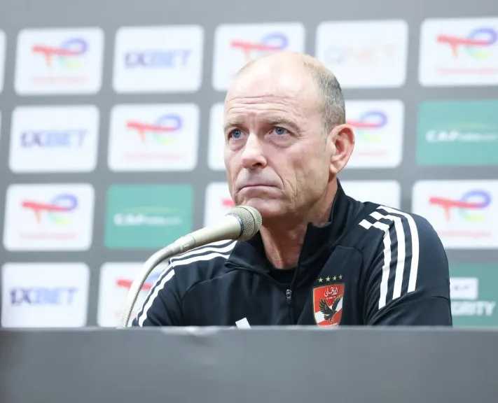 توروب يعلن قائمة الأهلي لمواجهة الجونة في الدوري الممتاز