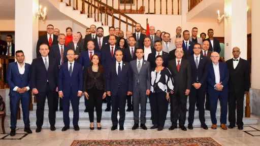 وزير الخارجية يلتقي بالجالية المصرية في أديس أبابا