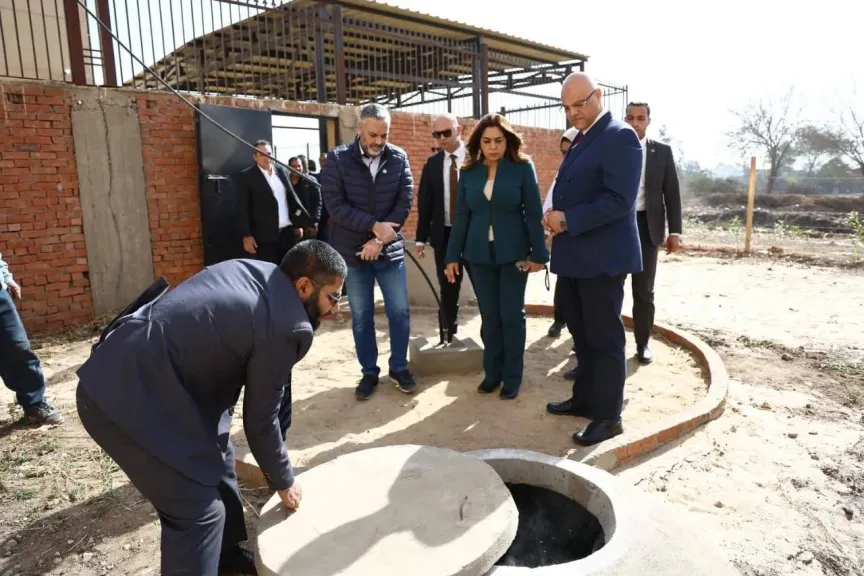 جانب من جولة وزيرة التنمية المحلية والبيئة