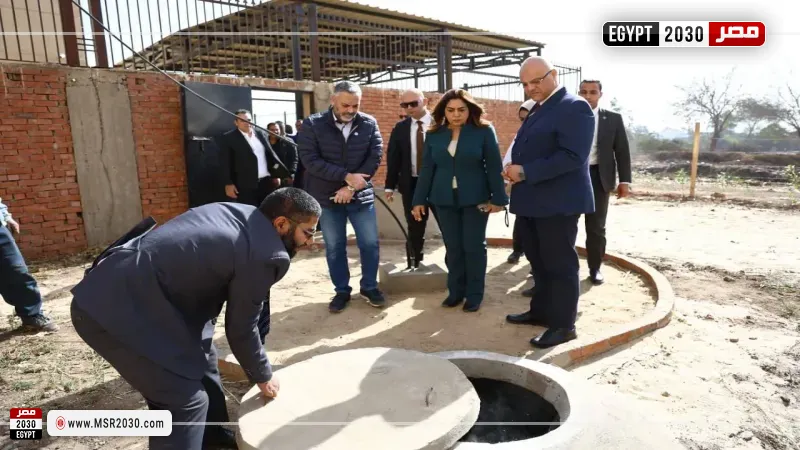 جانب من جولة وزيرة التنمية المحلية والبيئة