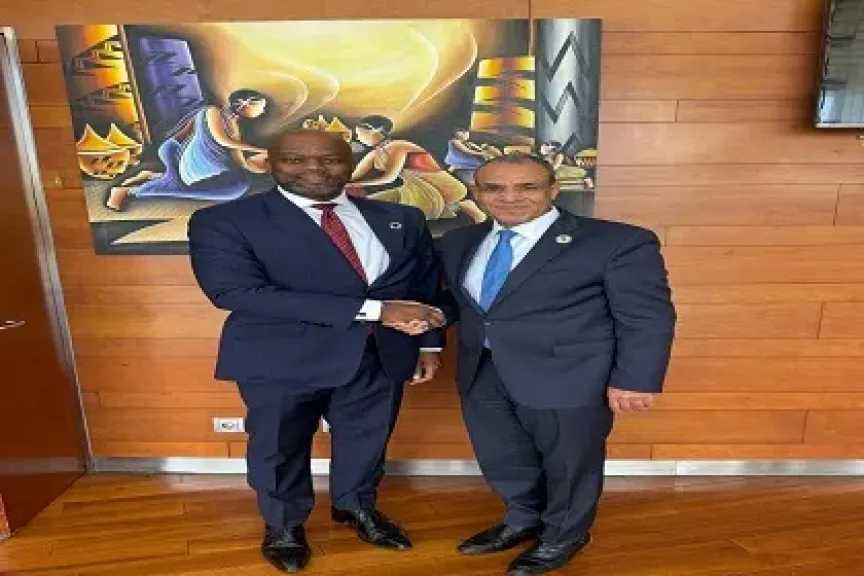 وزير الخارجية يبحث مع سكرتير عام اتفاقية التجارة الحرة القارية الأفريقية سبل تعزيز التكامل الاقتصادي