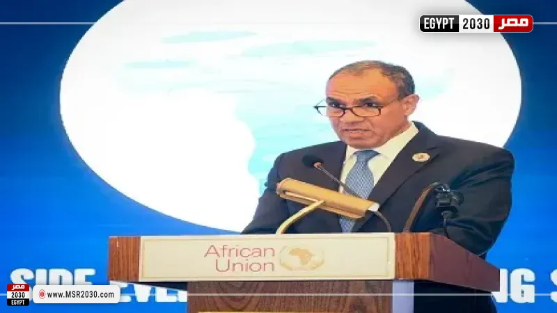 وزير الخارجية خلال مشاركته بقمة الاتحاد الإفريقي