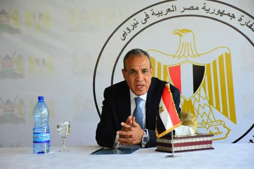 وزير الخارجية خلال لقاء غرفة التجارة والصناعة الكينية