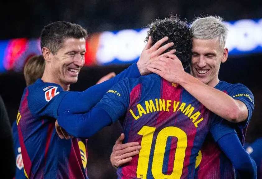 قائمة برشلونة ضد جيرونا بالدوري الإسباني.. عودة رافينيا