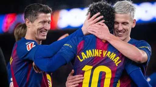 قائمة برشلونة ضد جيرونا بالدوري الإسباني.. عودة رافينيا