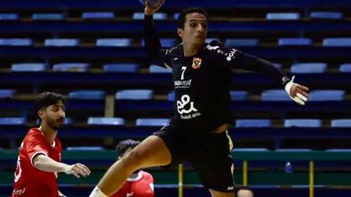 «رجال يد الأهلي» يواجه الزهور في كأس مصر