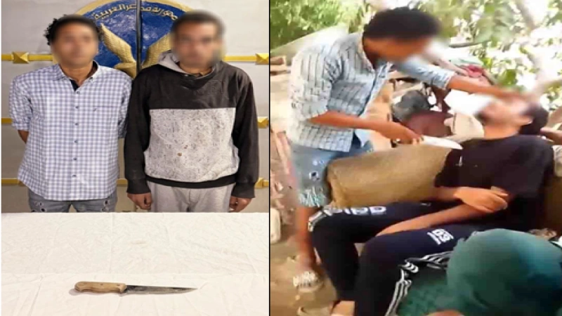 ضبط عاملين ببنى سويف