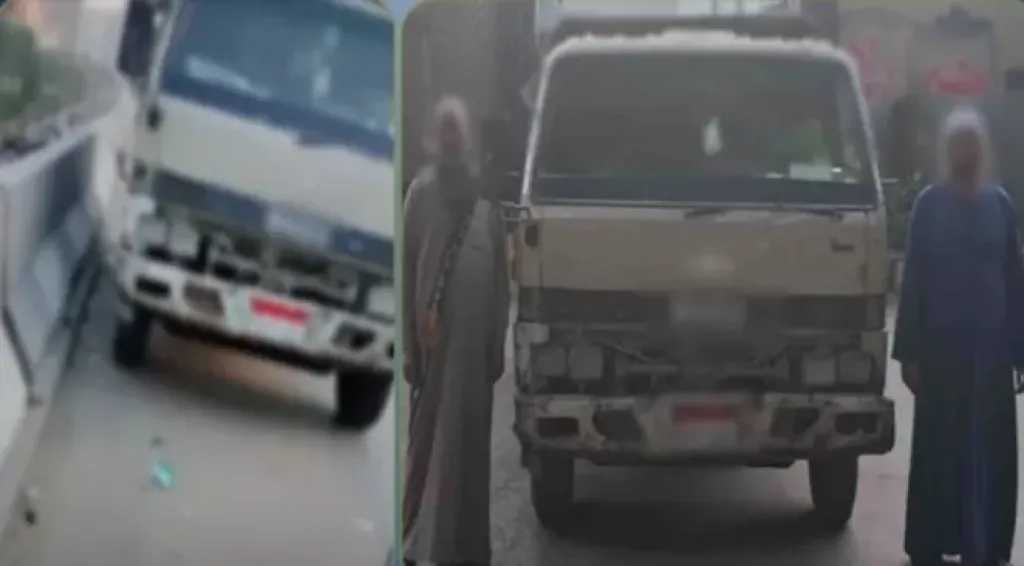 ضبط عاملين نظافة بالجيزة لإلقائهما القمامة أسفل الطريق الدائري