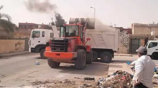 محافظة الجيزة تطلق حملة نظافة موسعة بطريق مقابر كفر الجبل لتحسين البيئة والمظهر العام