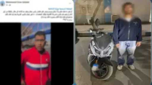 ضبط قائد دراجة نارية بالإسكندرية لتعديه على مواطن بسبب أولوية المرور