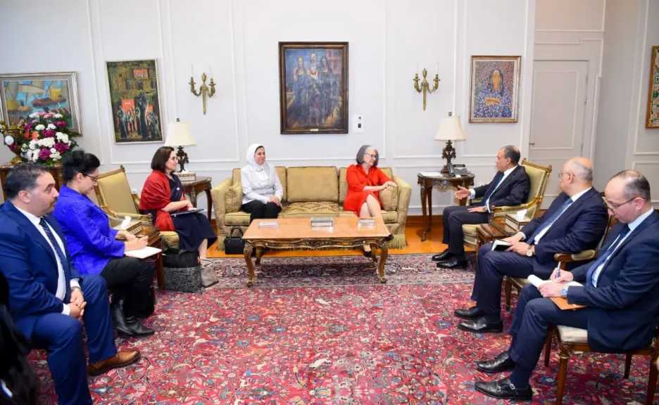 وزير الخارجية يؤكد لرئيسة الاتحاد الدولي دعم مصر الكامل للعمل الإنساني في غزة والمنطقة