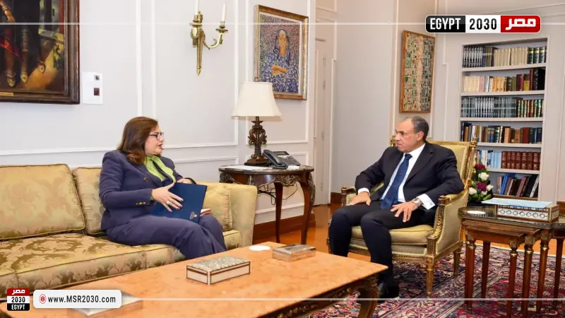 عبدالعاطي يبحث سبل التعاون بين الجامعة الأمريكية في القاهرة ووزارة الخارجية