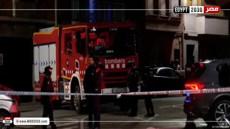 مصرع خمسة أطفال جراء حريق في غرفة تخزين شمال شرق إسبانيا