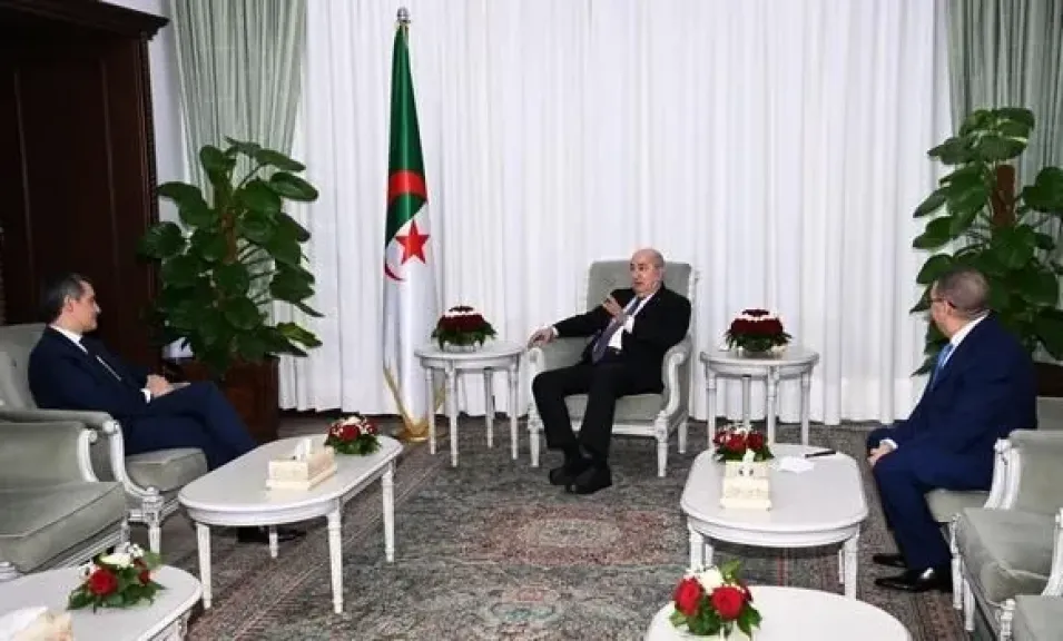 الرئيس الجزائري يستقبل وزير الداخلية الفرنسي رغم التوتر الحاد في العلاقات بين البلدان