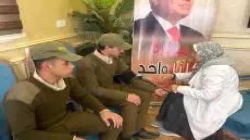 أمن الفيوم تنظم حملة للتبرع بالدم