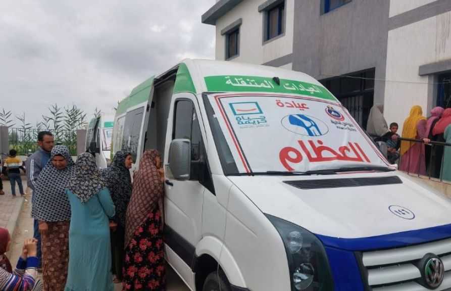 إطلاق قافلة طبية مجانية بقرية بردين في الشرقية ضمن مبادرة «حياة كريمة»