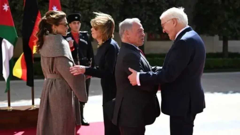 ملك الأردن يبحث مع الرئيس الألماني سبل توطيد التعاون بين البلدين وأبرز مستجدات المنطقة