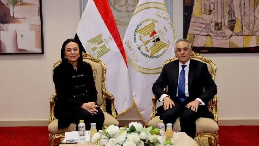 وزيرا العدل والتضامن يبحثان تعزيز التعاون في مجالات العمل المشتركة