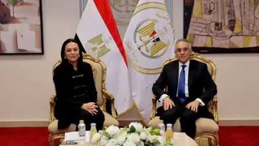 وزيرا العدل والتضامن يبحثان تعزيز التعاون في مجالات العمل المشتركة