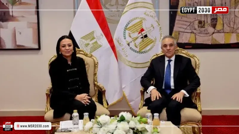 وزيرا العدل والتضامن يبحثان تعزيز التعاون في مجالات العمل المشتركة