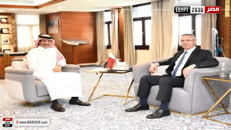 الأمين العام المساعد للجامعة العربية يناقش مع سفير قطر تطورات الوضع في الأراضي الفلسطينية