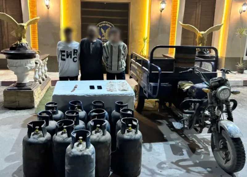 حبس المتهمين باستدراج وقتل بائعي أنابيب البوتاجاز 4أيام في أسيوط