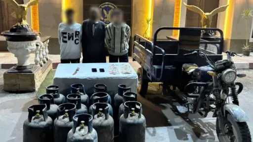 حبس المتهمين باستدراج وقتل بائعي أنابيب البوتاجاز 4أيام في أسيوط