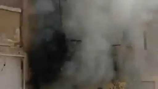 تفاصيل حريق ورشة أخشاب في أسيوط