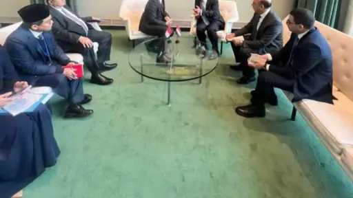 وزير الخارجية يلتقي نظيره الإندونيسي في نيويورك