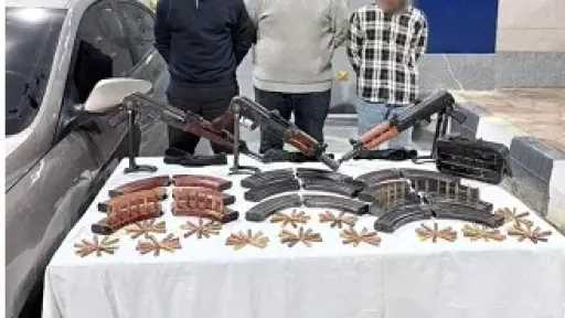 ضبط عصابة سرقة سيارات التمور بالإكراه بطريق طامية في الفيوم