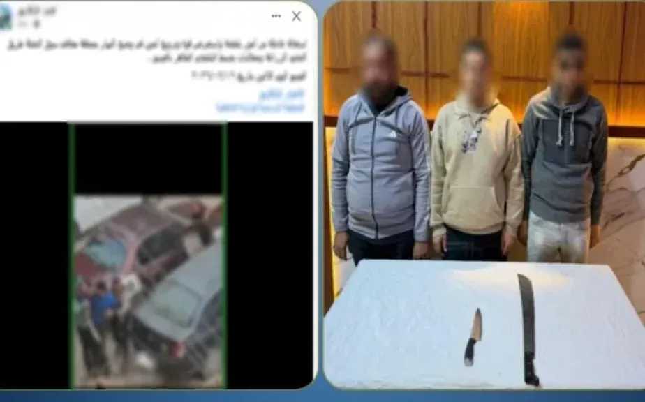 مشاجرة بين سائقين بسبب أولوية تحميل الركاب في الشرقية