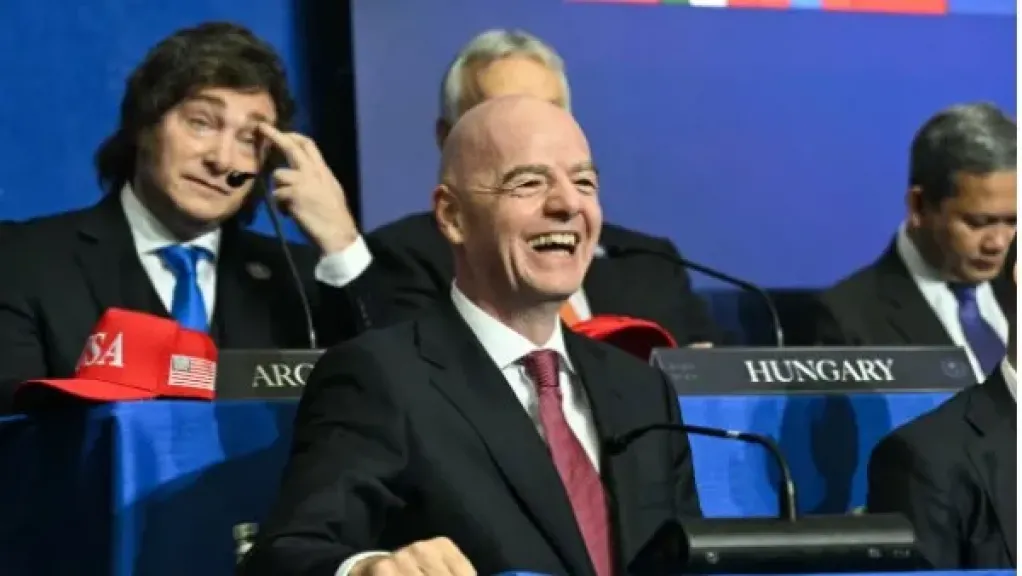 تعليق ساخر من ترامب على حضور رئيس الفيفا افتتاح مجلس السلام