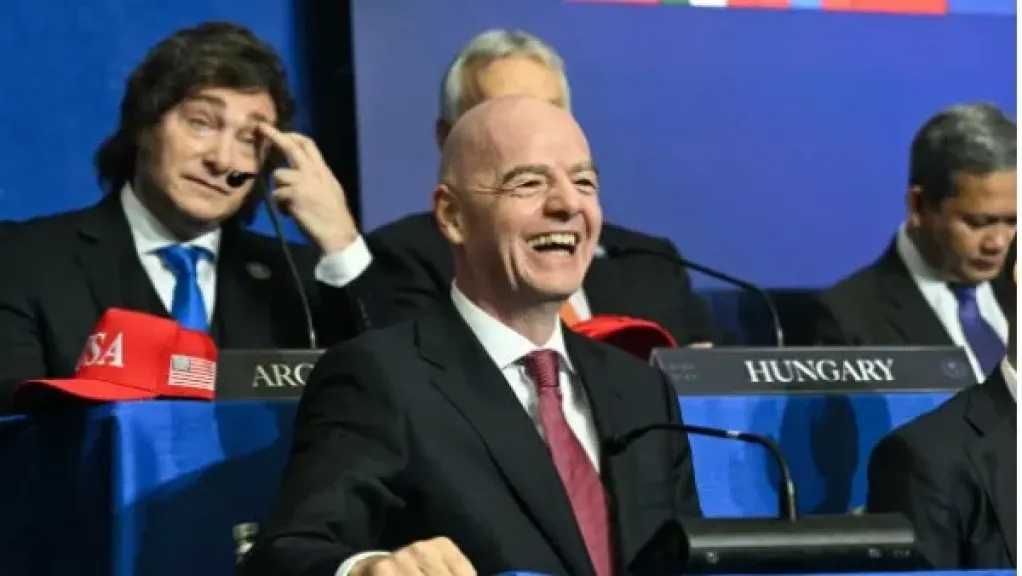 تعليق ساخر من ترامب على حضور رئيس الفيفا افتتاح مجلس السلام