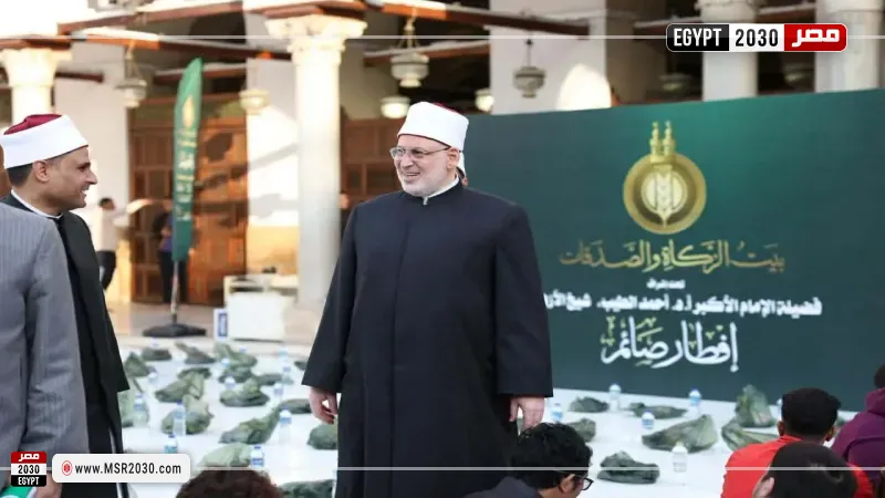 بواقع 7 آلاف وجبة.. الضويني يتفقد تجهيزات إفطار بيت الزكاة والصدقات الجماعي بالجامع الأزهر في أول رمضان