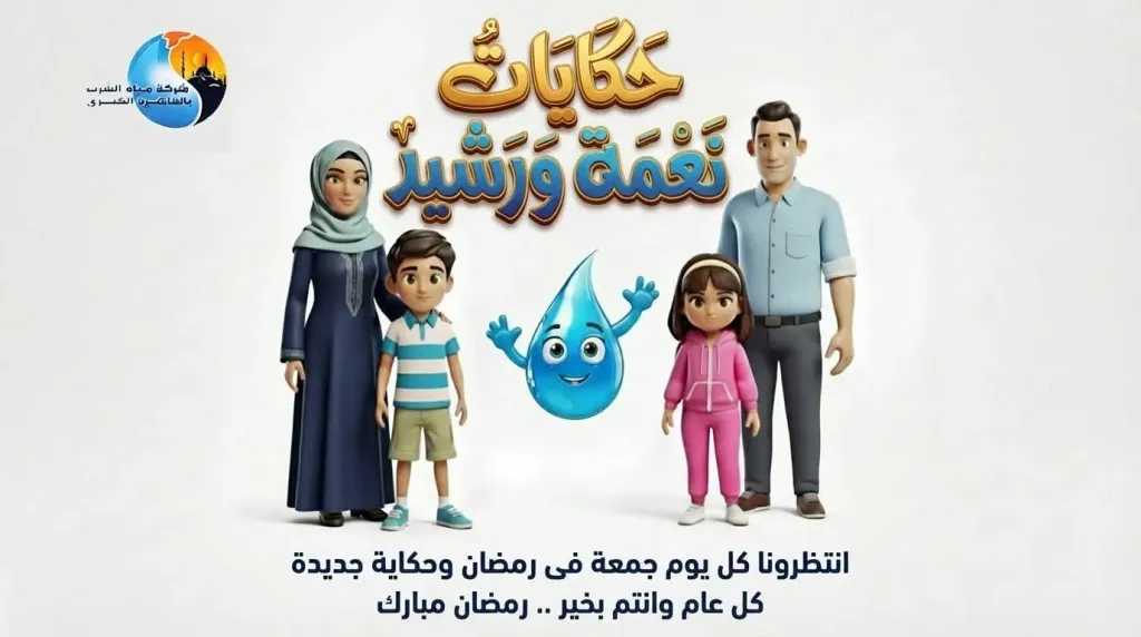 مياه القاهرة تطلق مسابقة رمضانية توعوية للحث على ترشيد استهلاك المياه