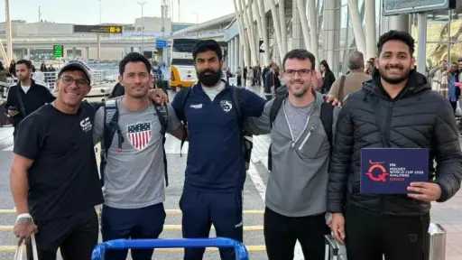 وصول منتخب أمريكا للهوكي إلى القاهرة للمشاركة في... وصول منتخب أمريكا للهوكي إلى القاهرة للمشاركة في تصفيات كأس العالم