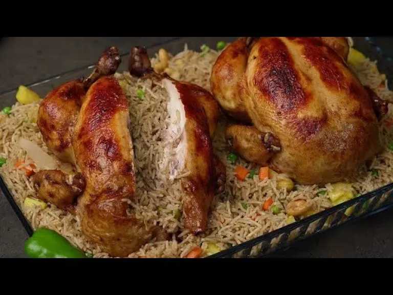 طريقة عمل دجاج بالزبدة محشي بالخضار