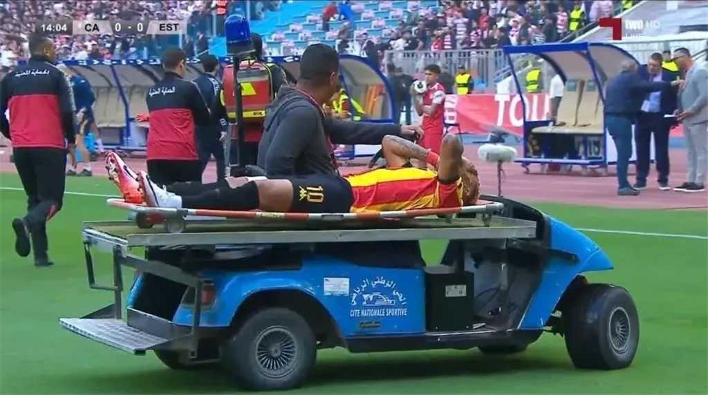 إصابة قوية تضرب نجم الترجي قبل مواجهة الأهلي