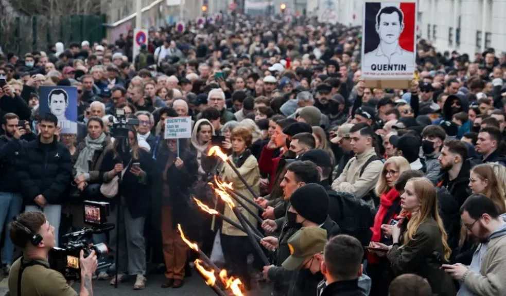 فرنسا.. مسيرات في ليون بعد وفاة ناشط وسط تحذيرات من أعمال عنف