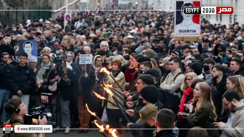 فرنسا.. مسيرات في ليون بعد وفاة ناشط وسط تحذيرات من أعمال عنف